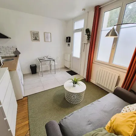 L'intermede - Gare- Wifi - Tv - Lave-linge 公寓 图尔