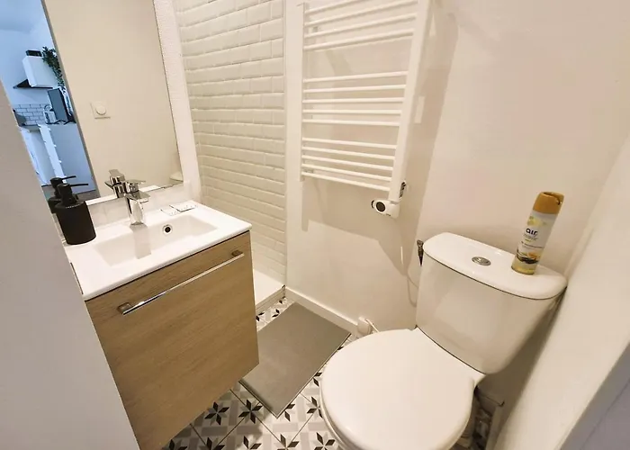 公寓 L'intermede - Gare- Wifi - Tv - Lave-linge 图尔