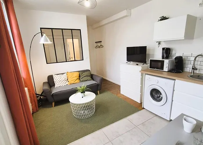 公寓 L'intermede - Gare- Wifi - Tv - Lave-linge